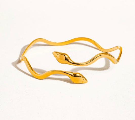 Serpent Wavy Bracelet